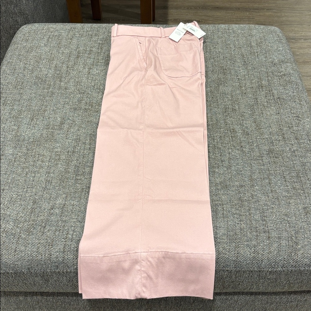 NWT SPANX Blush Stretch Twill wide leg Pants